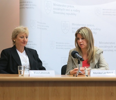 Eva L&eacute;taiov&aacute; a Monika Lac&iacute;kov&aacute;
