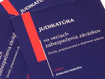 Judikatúra vo veciach zabezpečenia záväzkov
