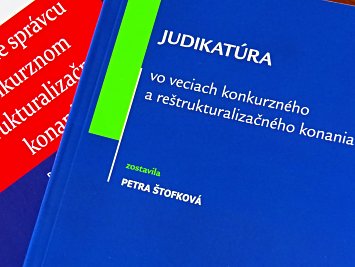Judikatúra vo veciach konkurzného a reštrukturalizačného konania