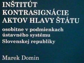 Inštitút kontrasignácie aktov hlavy štátu