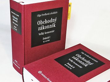 Obchodný zákonník. Veľký komentár. I. a II. zväzok
