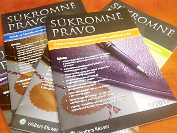Už tretí rok s časopisom Súkromné právo