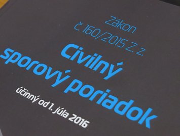 Civilný sporový poriadok napadnutý na Ústavnom súde SR