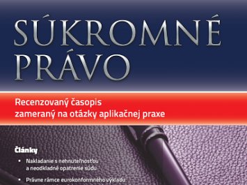 Súkromné právo 4/2018