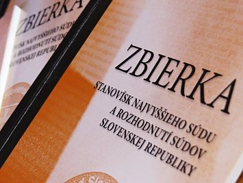 Zbierka stanovísk Najvyššieho súdu a rozhodnutí súdov SR 9/2018