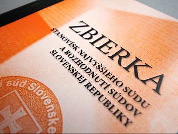 Zbierka stanovísk Najvyššieho súdu a rozhodnutí súdov SR 3/2019