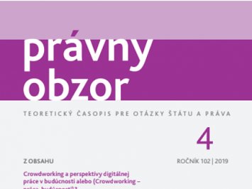 Právny obzor 4/2019