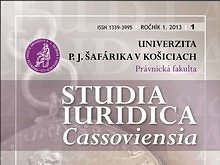 STUDIA IURIDICA Cassoviensia 2/2019