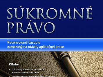 Súkromné právo 3/2020