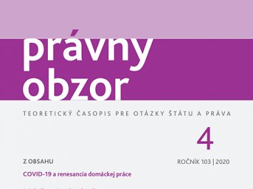 Právny obzor 4/2020