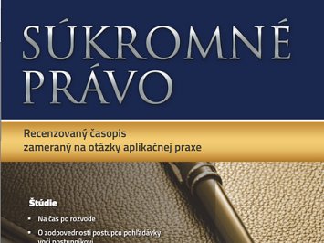 Súkromné právo 4/2020