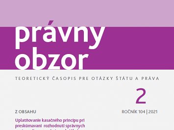 Právny obzor 2/2021