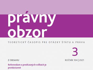Právny obzor 3/2021