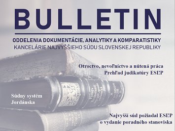 Bulletin Najvyššieho súdu SR 2/2020