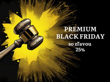 Získajte PREMIUM BLACK FRIDAY so zľavou 25 %