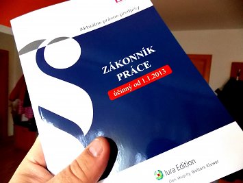 Zákonník práce účinný od 1. 1. 2013