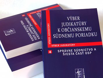 Výber judikatúry k Občianskemu súdnemu poriadku